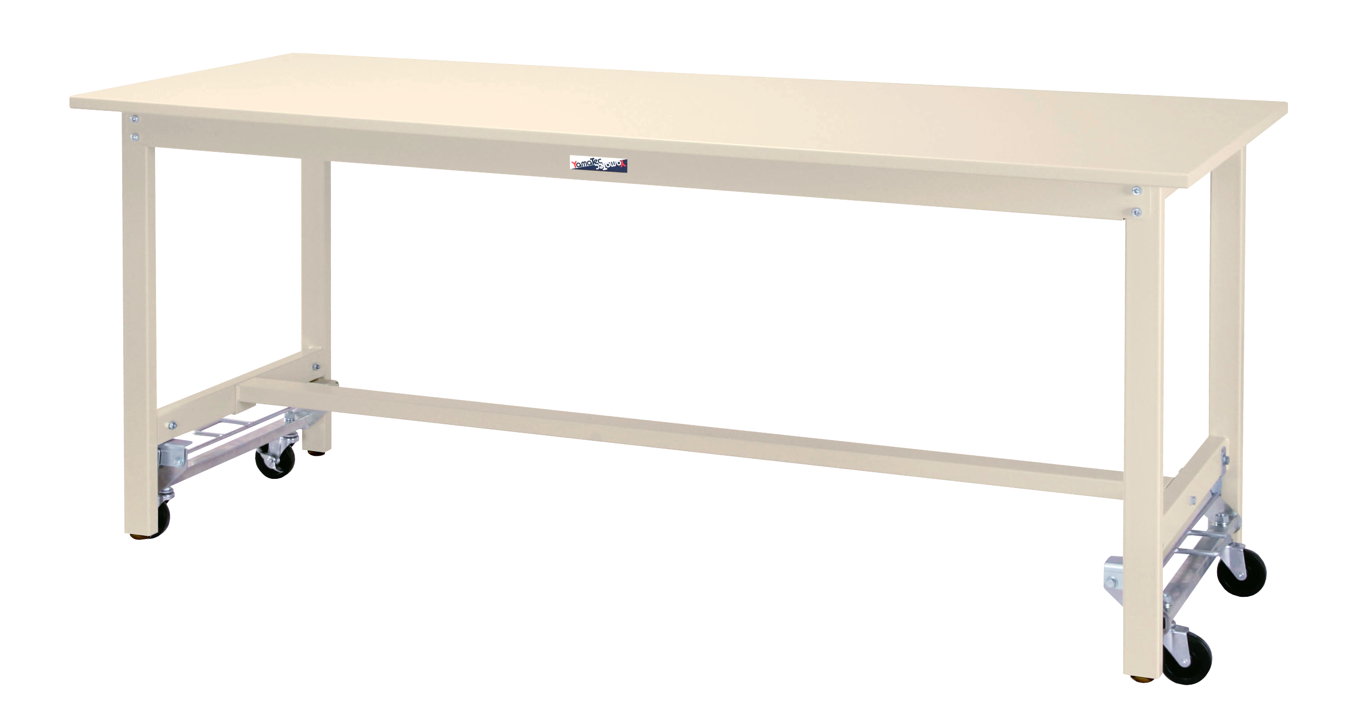 ヤマテック　ワークテーブル　300シリーズ　ワンタッチ移動タイプ H900mm　スチール天板　SWSUH-1890