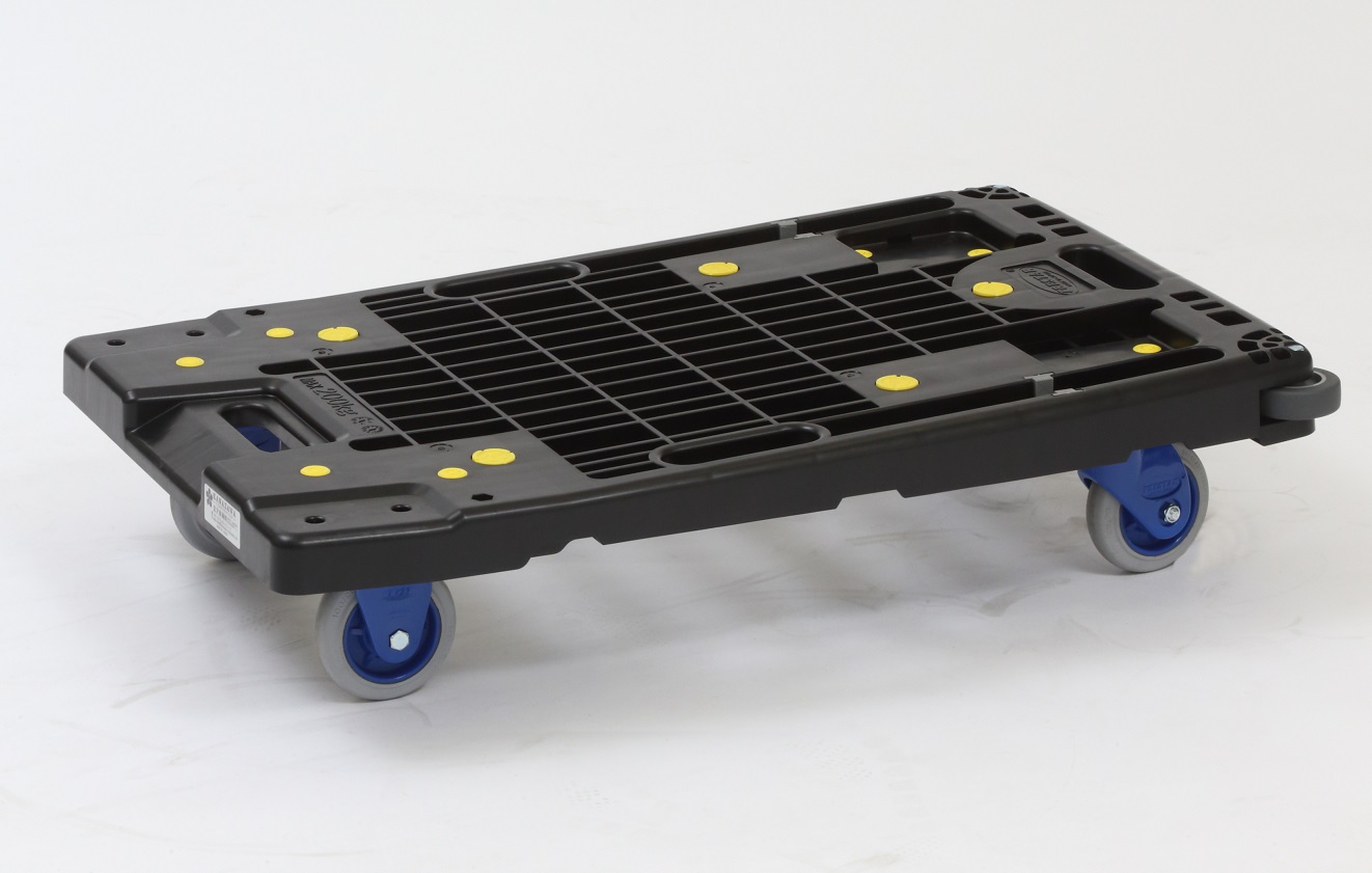 金沢車輌　環境静音 樹脂KSキャリー　中型静音樹脂平台車　NP-200GS